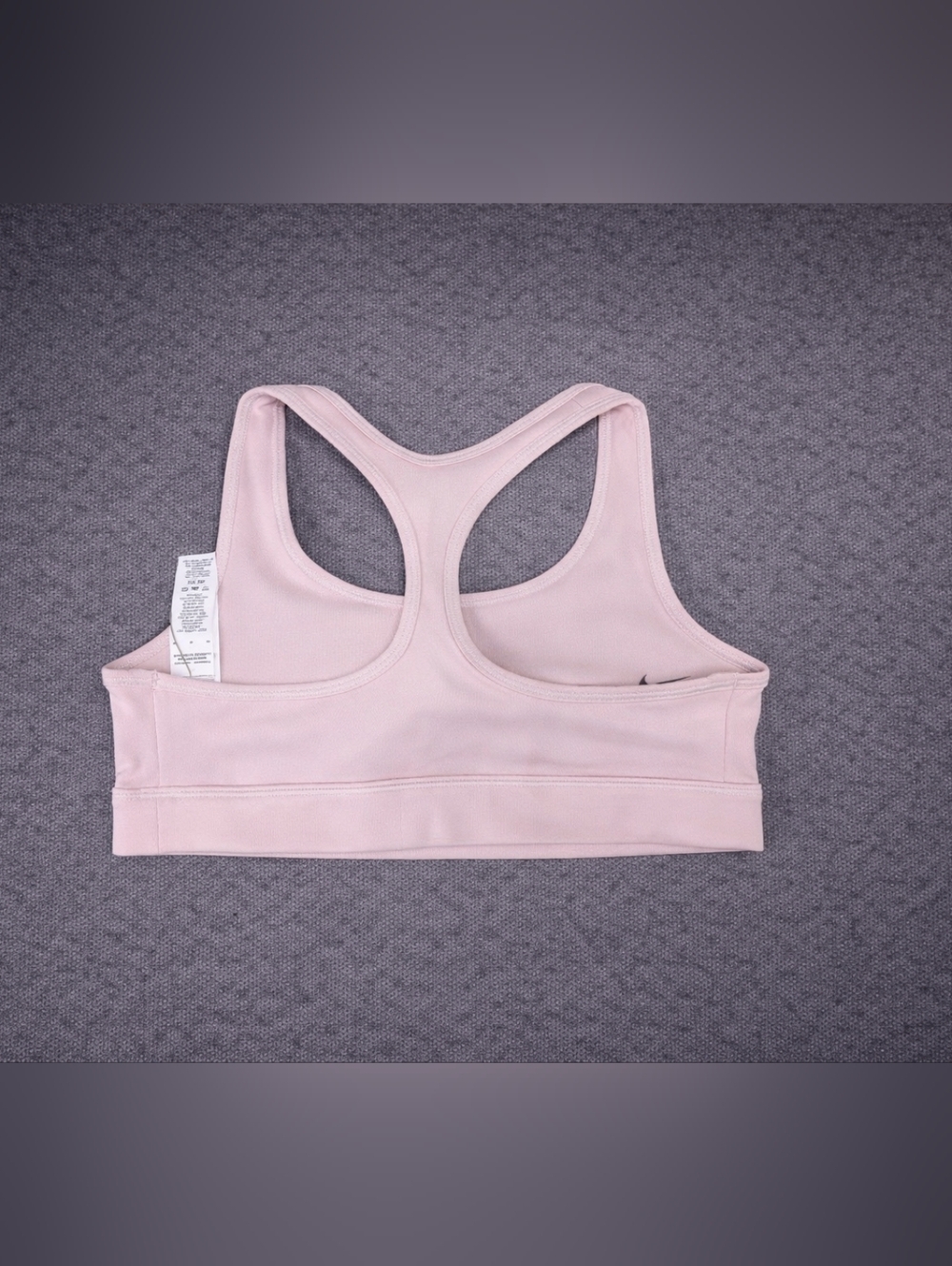 Nike Girls Dri-FIT Sports Bra Pink NWT Size M - Picture 2 of 3